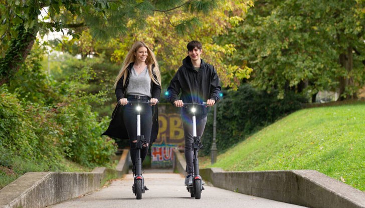 Абсолютно забранено е движението с тротинетки в парка Абсолютно забранено е движението с тротинетки в парка