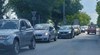 Колони румънски автомобили блокират движението на изхода на Русе