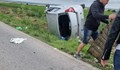 Момиче се преобърна с колата си край Бяла Слатина