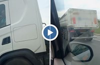 Агресия на пътя: Раздавал ли е шофьор на камион шамари и юмруци?