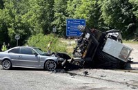 18-годишен шофьор се заби в камион на пътя Велико Търново - Габрово