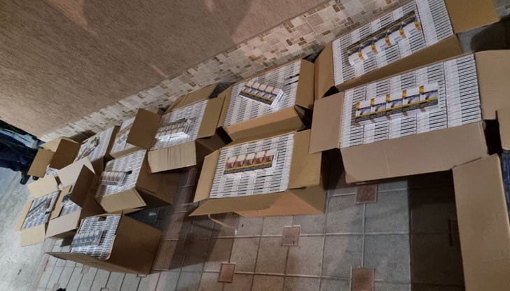 Над 13 000 броя кутии с цигари без акцизен бандерол са конфискувани при спецакция във Варна