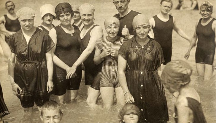 Плажна мода от 20-те години на миналия век