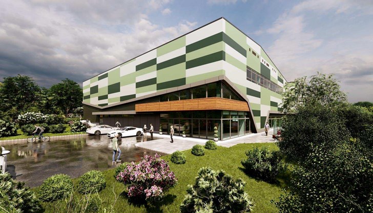 Започна разчистването на терена за новия плувен комплекс в парка Започна разчистването на терена за новия плувен комплекс в парка