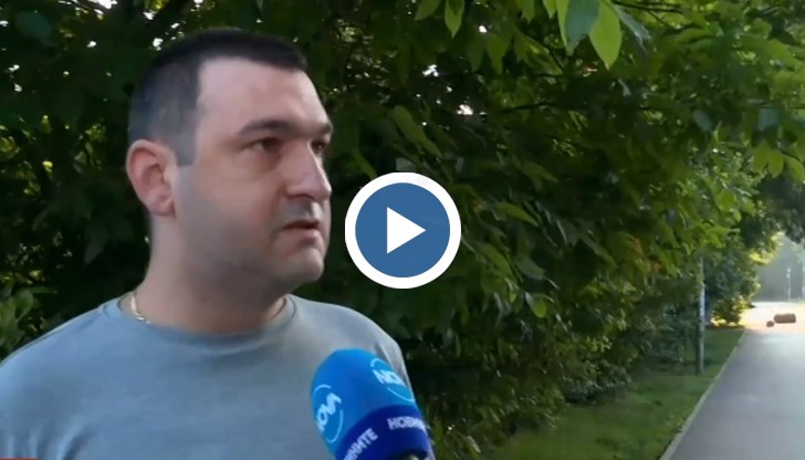 Опасната ситуация е заснета с видеорегистратор