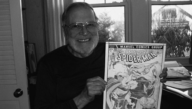 Художникът се прочу с работата си по комикса "Невероятният Спайдърмен"