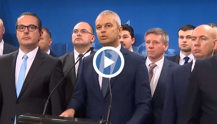 Простащината извира от всяка тяхна дума, заяви Костадинов след физическия сблъсък в Народното събрание