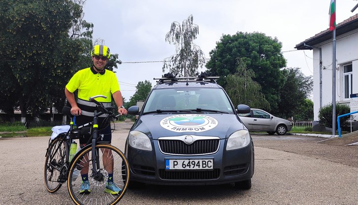 Колоезденето на Димитър Михайлов е с кауза за популяризиране на донорството в различните му форми