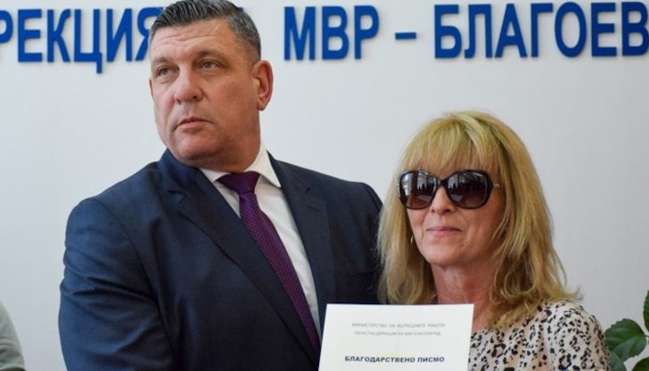 Тодорка Боцева от Сандански получи парична награда Тодорка Боцева от Сандански получи парична награда