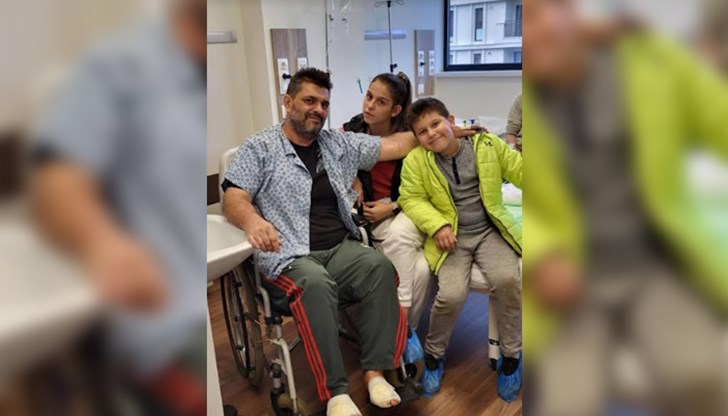 49-годишния Светлозар Дончев е самотен баща на две деца и е с болестта на Бюргер 49-годишния Светлозар Дончев е самотен баща на две деца и е с болестта на Бюргер