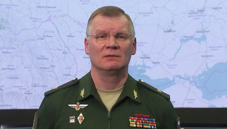 Говорителят на руското министерство на отбраната изброи загубите на човешки животи и въоръжение на украинската армия