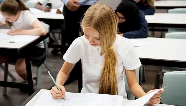 Тестът се състои от 26 задачи, от тях 18 въпроса са затворени