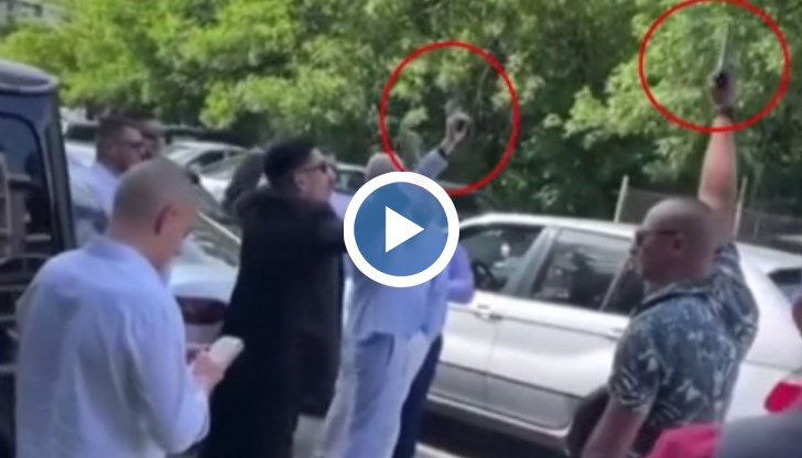 Задържаният вчера сириец и четирима мъже са започнали да стрелят между блокове в столицата