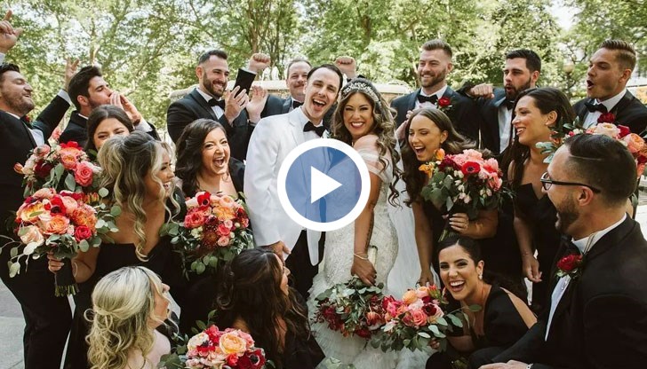 Алейна Матърс публикува кадри от щастливото събитие в Инстаграм профила си