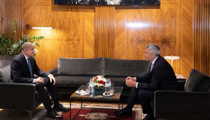 Това е общата позиция на президента Румен Радев и на федералния канцлер на Австрия Карл Нехамер