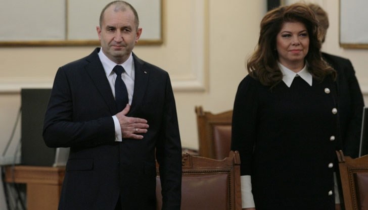 След церемонията по полагане на клетва в сградата на Народното събрание държавният глава ще приеме членовете на служебния кабинет