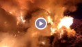 Пожар пламна на сметището в Русе
