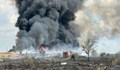 Голям пожар гори край Букурещ