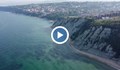 Плажът "Белите скали" край Бяла изумява с изумрудените си води