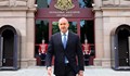 Румен Радев приема Зеленски в сградата на президентството