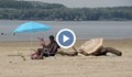 Жегата изкара русенци на плаж край Дунава