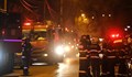 Голям пожар в двора на болница в Букурещ