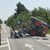 Тежка катастрофа между камион и трактор затруднява движението по пътя Русе - Разград