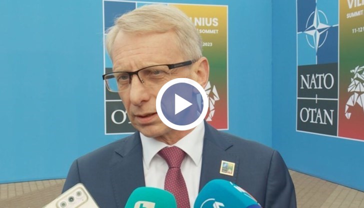 Украйна ще стане член на НАТО, когато това е възможно, заяви във Вилнюс премиерът