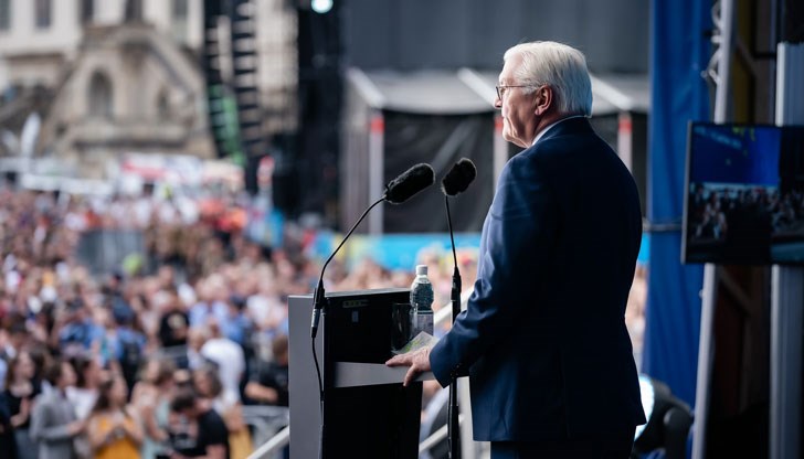 Германският президент призова младите хора да направят Европа възможно най-силна Германският президент призова младите хора да направят Европа възможно най-силна