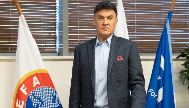 Президентът на БФС е новият председател на Футболната комисия на европейската централа