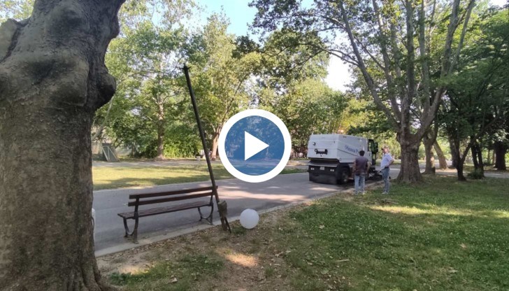 Щетите са в голям мащаб