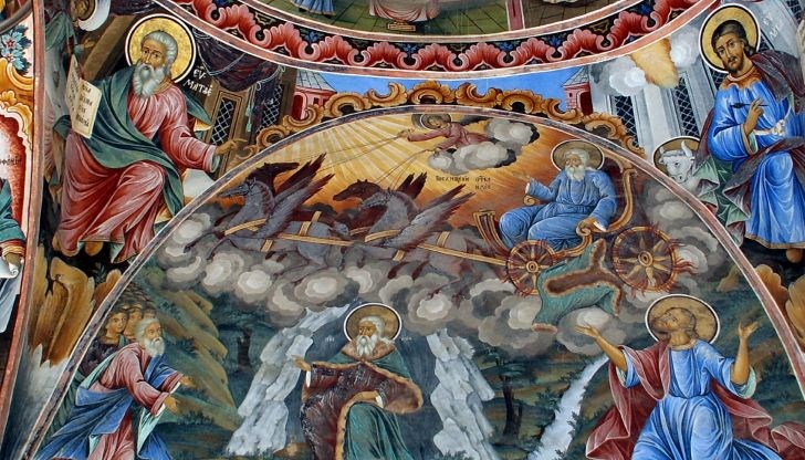 Свети Илия е единственият от всички светии, чийто живот на земята не свършва със смърт