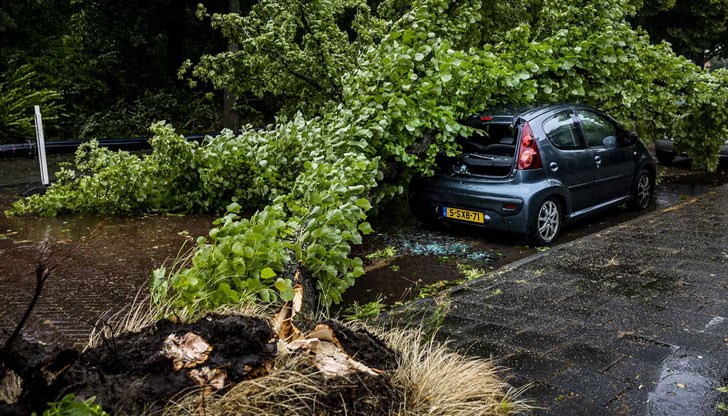 Стихията връхлетя Нидерландия и части от Германия Стихията връхлетя Нидерландия и части от Германия