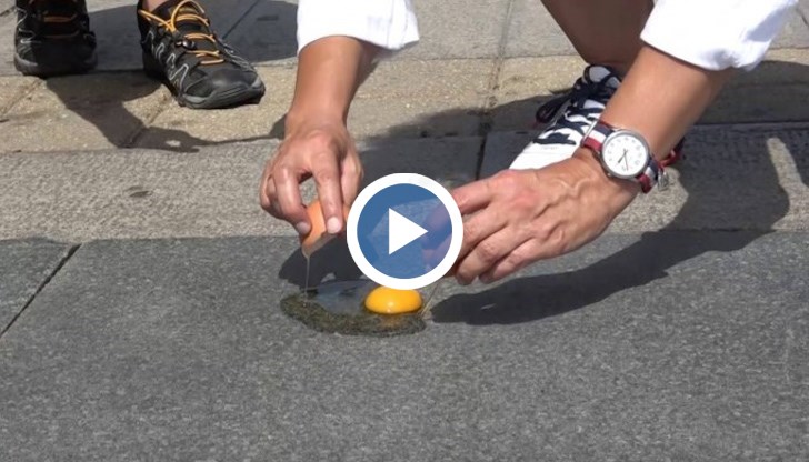 Днес жегата в Русе беше идеална за готвене на централния площад