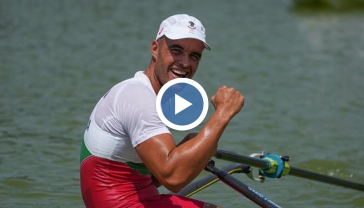 Силен финален спринт осигури отличието на гребеца ни