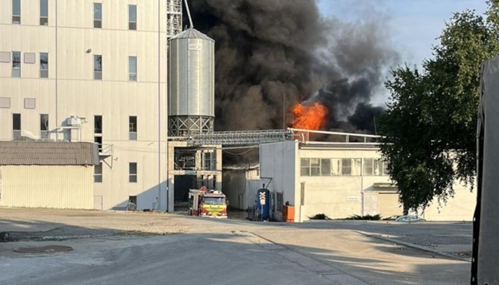 Огнеборците спасиха съседните сгради, котелно помещение и хидрофорна уредба