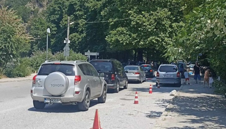 Тапи на пътя край Бачково и Асеновград