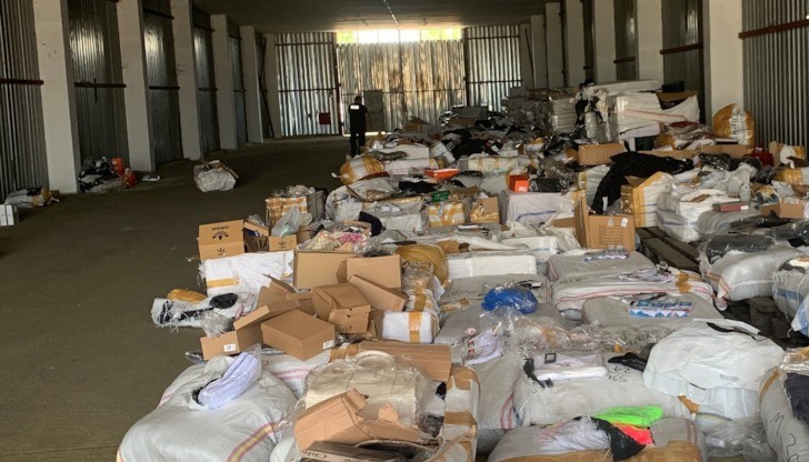 Фалшивите стоки са открити в контейнер, пътуващ от Турция за Белгия
