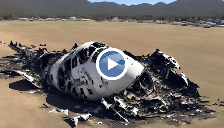 Машината се е разбила югоизточно от Лос Анджелис