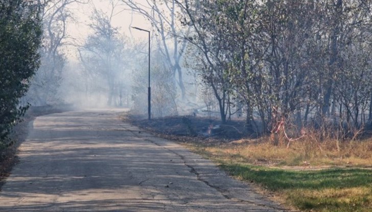 Районът край Гребната база е отцепен Районът край Гребната база е отцепен