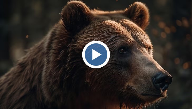 Прочутата габровска мечка с джипиес преди дни се е затворила, без да иска в хамбар на къща