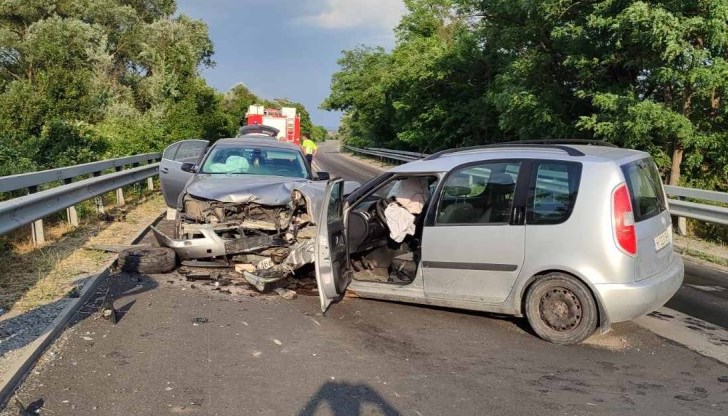 Тежка катастрофа с три автомобила на пътя Шумен - Велики Преслав