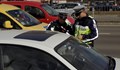 Шофьор на "Мерцедес" без регистрационни табели "изгоря" на булевард "Христо Ботев"
