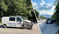 Полицейски микробус катастрофира край Враца