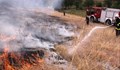 Машина за балиране подпали нива в Казанлъшко