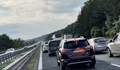 Пожар ограничава движението по магистрала "Тракия"