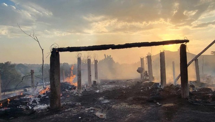 Причината е големият пожар в Сакар планина