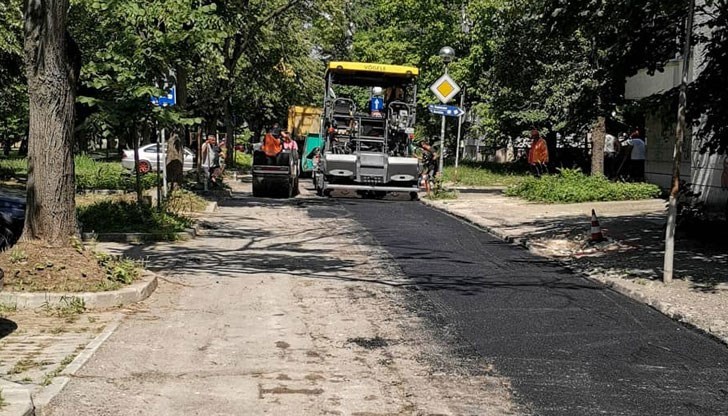 Между 14 и 20 август ВиК започва подготовка и полагане на асфалт в центъра на града