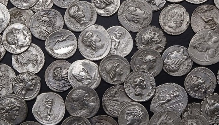 Римската монета е открита в Бремен, Германия и е на 1800 години