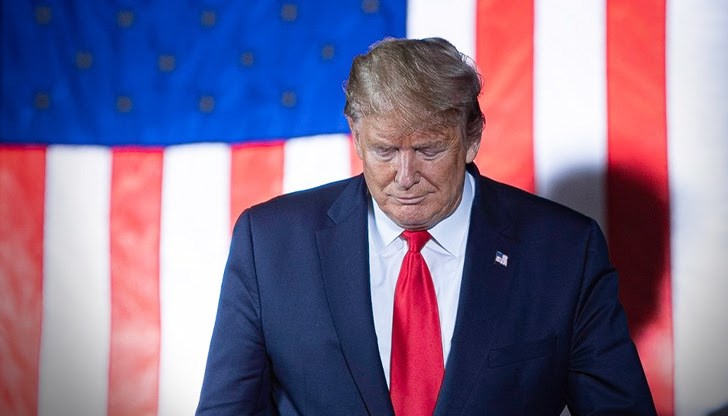 То е заради опит за подмяна на резултатите от изборите в САЩ през 2020 година То е заради опит за подмяна на резултатите от изборите в САЩ през 2020 година